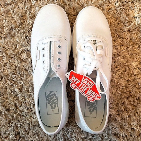 Vans Shoes - White Authentic Lo Pro Vans Size 9